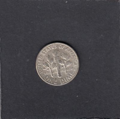 Beschrijving: 1 Dime ROOSEVELT